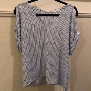 Lush Blue Blouse